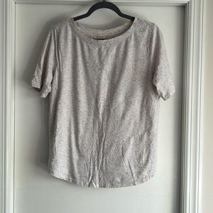 Loft speckled cream 1/4 sleep shirt